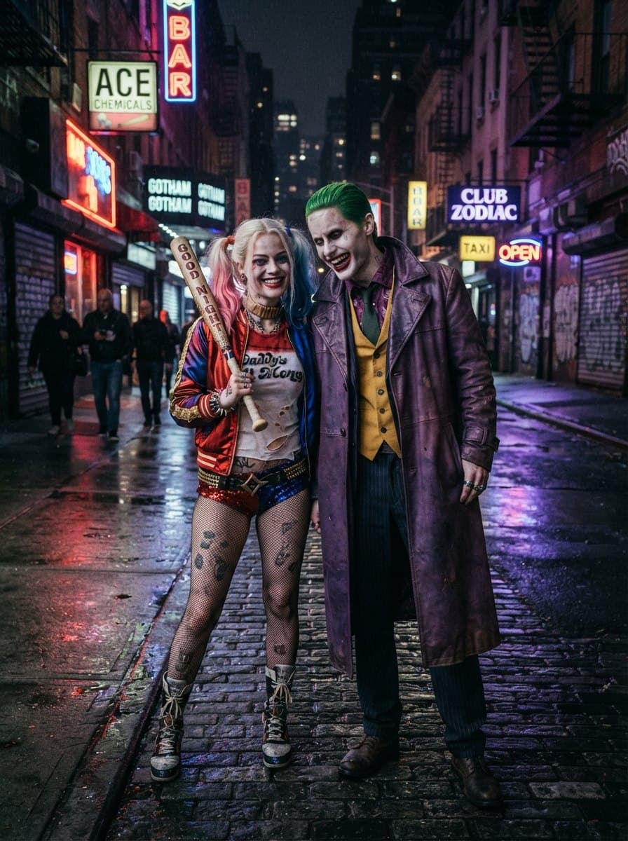 Harley Quinn and Joker costume